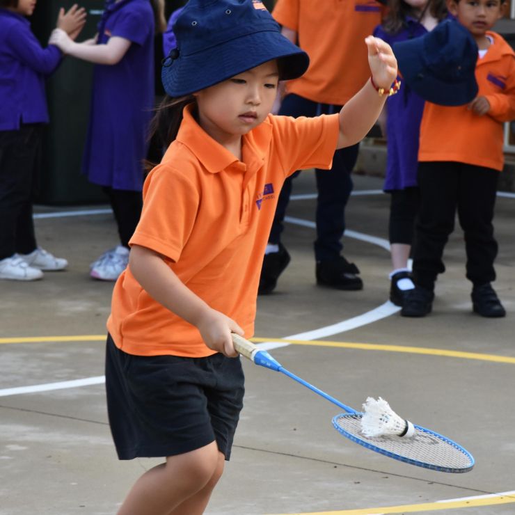 badminton practice